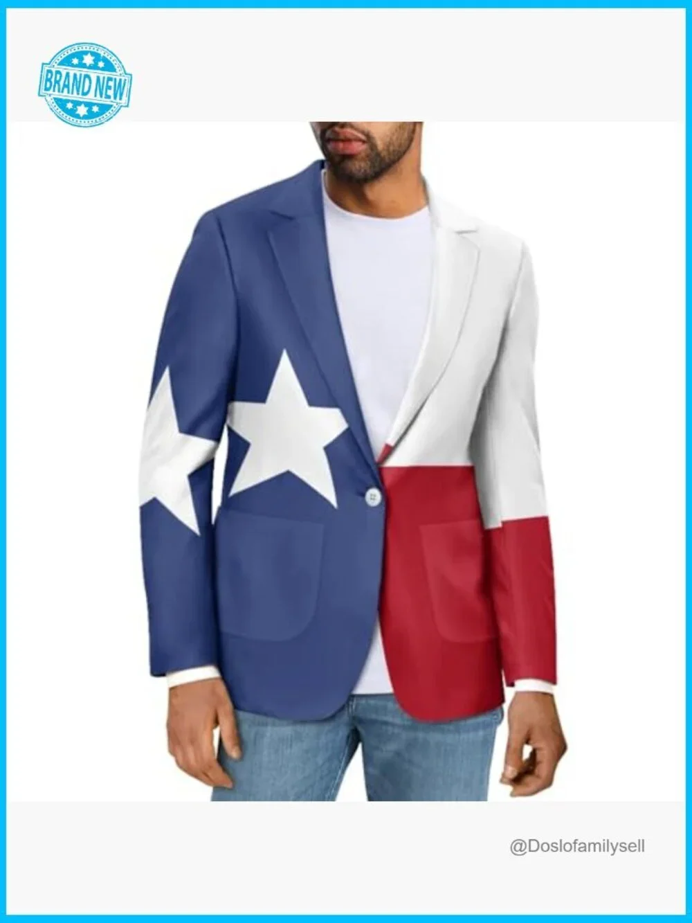 Classic Long Sleeve Blazer Modern Fitted Sport Coat Casual Business Dress Suit